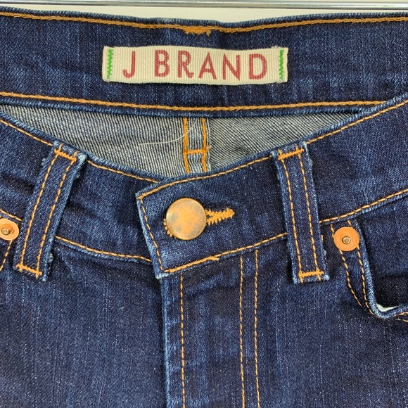 J Brand womens 24 jeans 812 ink mid rise skinny - Picture 2 of 5
